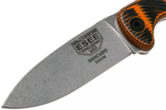 ESEE,Xancudo S35V, orange/black G-10 3D handle w/ hole, black sheath  XAN1-006 - KNIFESTOCK