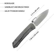 Kubey KB259B - KNIFESTOCK