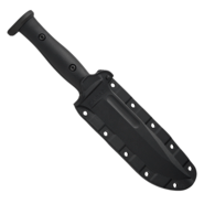 KA-BAR Slabby, 1095 Cro-Van, Clip Point, Schwarz - KNIFESTOCK