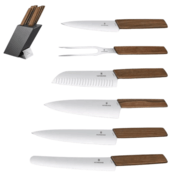 VICTORINOX Swiss Modern Cutlery Block, filled 6.7186.6 - KNIFESTOCK