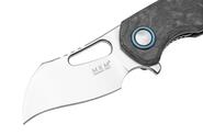 MKM ISONZO M390 Marble carbon fiber BÖHLER M390 MK FX03M-1CM - KNIFESTOCK