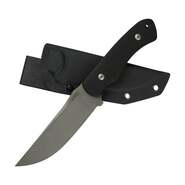 KUBEY Sicario Couteau à Lame Fixe Full Tang Manche G10 Noir KU240A - KNIFESTOCK