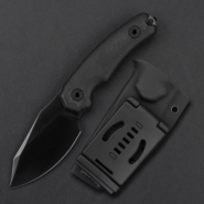 Kunwu STIFFY D. Black Micarta, VANADIS 4 DLC - KNIFESTOCK