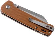 QSP Knife Penguin, Satin D2 Blade, Tan Micarta Handle QS130-J - KNIFESTOCK