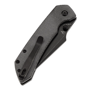 Tenable Knives Fenrir Blackwash 14C28N, Svart Micarta - KNIFESTOCK