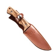 CJH belt knife, zebra wood - KNIFESTOCK