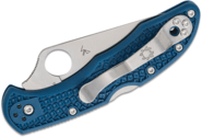 Spyderco Delica 4 Cobalt Blue FRN CPM SPY27 C11PCBL - KNIFESTOCK