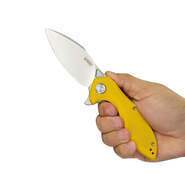 Kubey Noble Nest Liner Lock Couteau Pliant Manche Jaune G10 KU236H - KNIFESTOCK