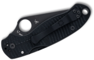Spyderco Para 3 Salt Black G-10 CPM MagnaCut Black Blade C223GMCBKP - KNIFESTOCK