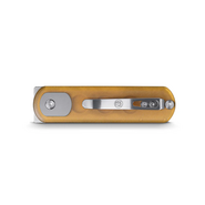 Vosteed Corgi Pup S35VN Szatén Borostyán PEI A0723 - KNIFESTOCK