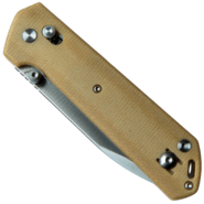 KNFS Böker Plus Kihon Satin, Nature Micarta, 14C28N, KNFS Exclusive, Limited Edition 200pcs - KNIFESTOCK
