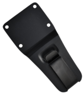 ESEE Knives Model 6 black blade, grey micarta handle, molded sheath - KNIFESTOCK