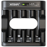 Xtar LC4-Type-C 1.5V Li-ion AA/AAA battery charger, 1*A-C cable - KNIFESTOCK