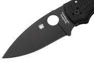 Spyderco Shaman Salt Black G-10 CPM MagnaCut Black Blade C229GMCBKP - KNIFESTOCK