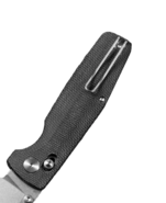 Bestech SLASHER D2 Stone wash Micarta Black Bar Lock BG56A-1 - KNIFESTOCK