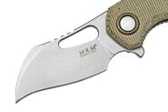 MKM ISONZO M390 Green canvas micarta BÖHLER M390 MK FX03M-1GC - KNIFESTOCK
