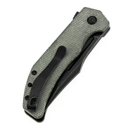 Tenable Knives Orion Blackwash 14C28N, Grön Micarta - KNIFESTOCK