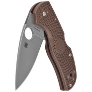 Spyderco Native 5 Lightweight Ruskea CPM 15V SPRINT C41PBN15V5 - KNIFESTOCK