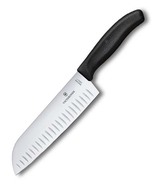 Victorinox Japonský nůž Santoku se zářezy Swiss Classic 17 cm - KNIFESTOCK