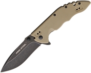 Real Steel E77 coyote, černý stonewashed 5114 - KNIFESTOCK