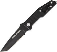 Real Steel T99T geheel zwart 3921 - KNIFESTOCK
