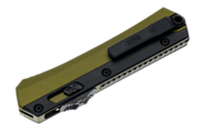 Microtech GLYKON T/E BLACK STANDARD OD GREEN 185-1OD - KNIFESTOCK