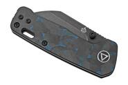 QSP Knife Penguin Mini 14C28N, CF overlay G10 Blue QS130XS-D2 - KNIFESTOCK