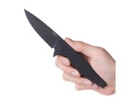 ANV Knives Z300 - SLEIPNER, DLC,  FRAME LOCK, DURAL, PLAIN EDGE ANVZ300-025 - KNIFESTOCK