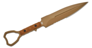 Halfbreed Blades Compact Clearance Knife XL - Fixed Blade CCK-01 XL DE - K110 - KNIFESTOCK