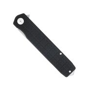 CobraTec Medium Cayden Svart Drop Serrated 01CT023 - KNIFESTOCK