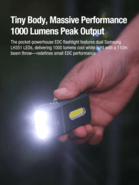 Lanternă Klarus E8-Green 1000lm/82h E8-Green - KNIFESTOCK