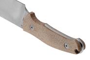Coltello Viper a lama fissa in acciaio N690 con finitura stonewashed e codolo semintegrale - KNIFESTOCK