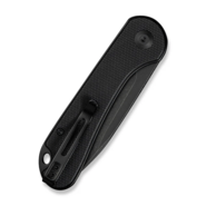 Civivi Elementum Slip Joint Black G10 Handle,Black Stonewashed 14C28N Blade - KNIFESTOCK