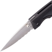 Mil-Tec COUTEAU PLIANT AVEC LAME SCIE IMP.noir 15302002 - KNIFESTOCK