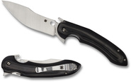 Spyderco C237GP Tropen G-10 Black Emerson Opener - KNIFESTOCK