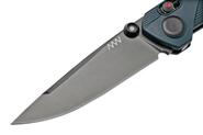 ANV Knives A100 - MAGNACUT, ALOCK, DLC BLACK, GRN BLUE ANVA100-008 - KNIFESTOCK