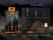 FENIX Rechargeable LED Flashlight LD12R (600lm.) LD12R - KNIFESTOCK