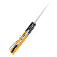KANSEPT Reverie 154CM, Black and Yellow G10 T2025B7 - KNIFESTOCK