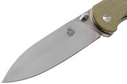 QSP Knife Parrot, Satin D2 Blade, Green Micarta Handle QS102-G - KNIFESTOCK