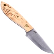 Brisa Bobtail 80-Curly birch 12C27 Scandi Sheath Bobtail 80 Leather BRS-031-9949-1550 - KNIFESTOCK