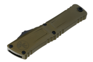 Microtech COMBAT TROODON GEN III INTERCEPTOR BLACK STANDARD OD GREEN SIGNATURE SERIES - KNIFESTOCK