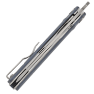 Petrified Fish PFB04 Tena Satin D2 Gray G10 PFB04GAS - KNIFESTOCK