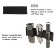 Magforce Triple Mag Holder Black #3502B - KNIFESTOCK
