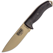 Esee Desert Tan Blade, Blood/Black G-10 3D Handle, Black Kydex Sheath 5pdt-004 - KNIFESTOCK