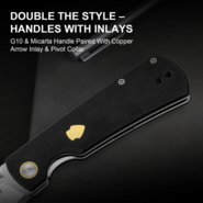 Kizer Retro | Nitro-V| G10&amp;Brass | - KNIFESTOCK