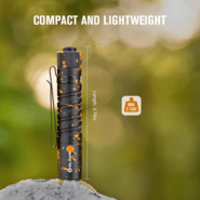 Olight i5T EOS LED Flashlight (Pumpkin Stains) - KNIFESTOCK