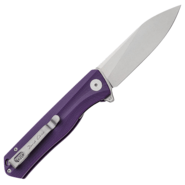 Petrified Fish PF818 Forward Stonewashed D2 Purple G10 PF818PW - KNIFESTOCK