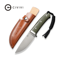 CIVIVI Cloud Peak OD Green G10 Handle With Nickel-Silver Guard Satin Finished Nitro-V - KNIFESTOCK