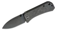 We Knife Ben Petersen Banter, Marble Cabon Fiber Handles 2004h - KNIFESTOCK