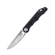 KUBEY Mizo Liner Lock Front Flipper Zavírací Nůž Černá Rukojeť G10 KU2101A - KNIFESTOCK
